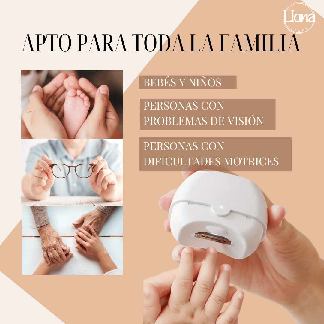 Cortauñas Eléctrico Multifunción - NailPro™